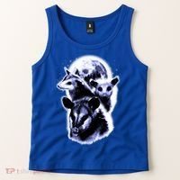 Three Opossum Moon With 3 Possums And Dead Moon Gift Tank Top thumb 2