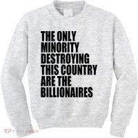 The Only Minority Destroying This Country Are Billionaires Kids Sweatshirt thumb 0