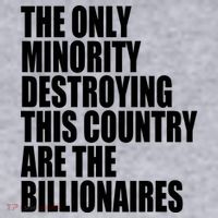 The Only Minority Destroying This Country Are Billionaires Women's Sweatshirt thumb 2