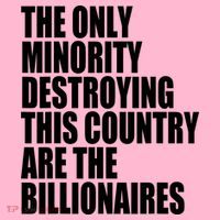 The Only Minority Destroying This Country Are Billionaires Coaster thumb 2