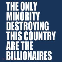 The Only Minority Destroying This Country Are Billionaires Women's Hoodie thumb 2