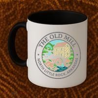 The Old Mill In North Little Rock Arkansas Coffee Mug thumb 2