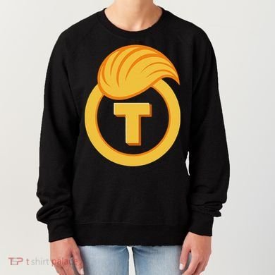 Trump Official Meme Coin Crypto President Women's Sweatshirt