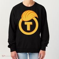Trump Official Meme Coin Crypto President Women's Sweatshirt thumb 0