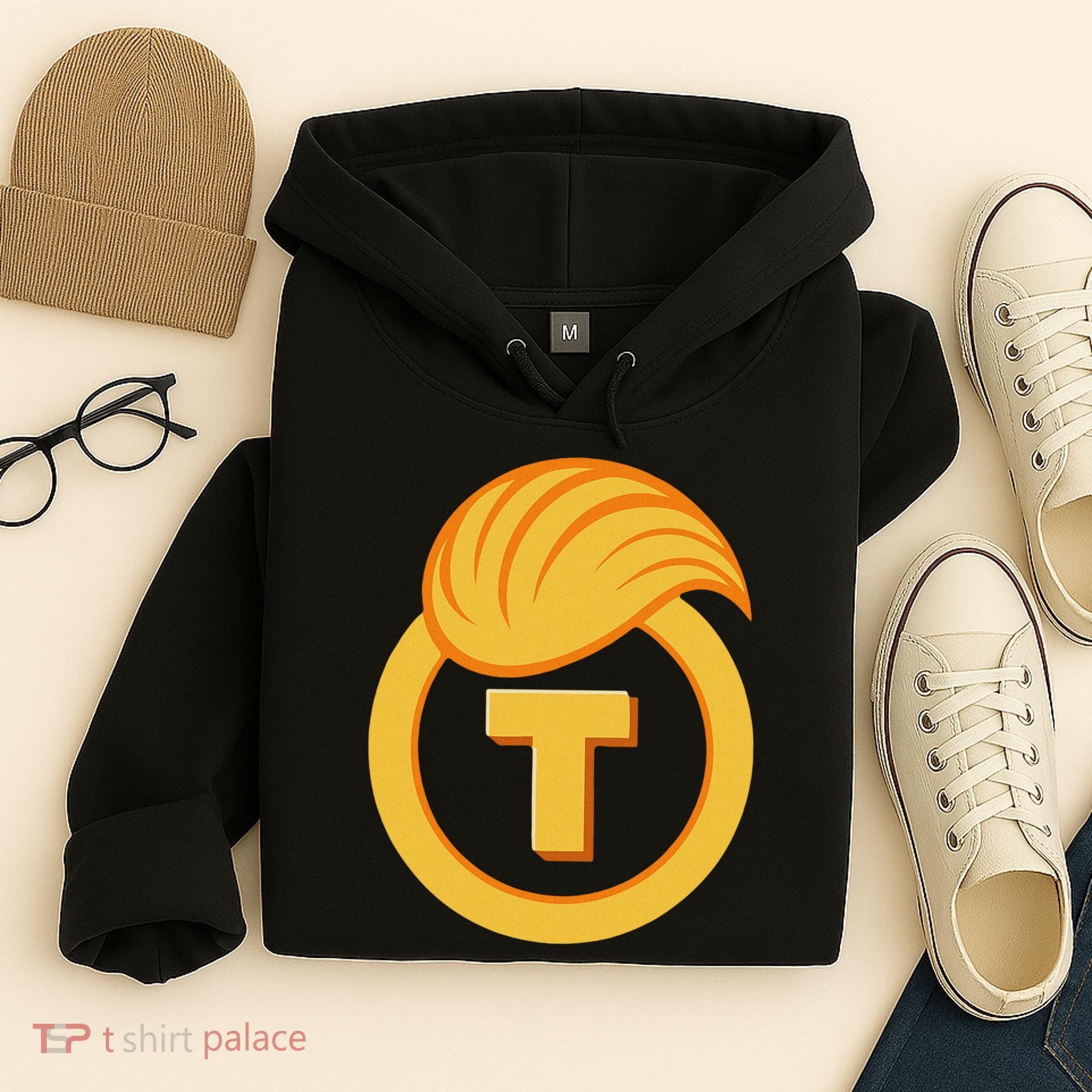Trump Official Meme Coin Crypto President Hoodie