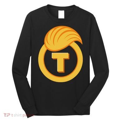Trump Official Meme Coin Crypto President Long Sleeve Shirt