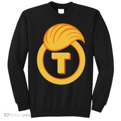 Trump Official Meme Coin Crypto President Sweatshirt