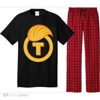Trump Official Meme Coin Crypto President Pajama Set thumb 0