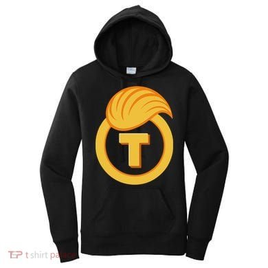 Trump Official Meme Coin Crypto President Women's Hoodie