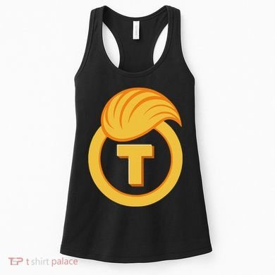 Trump Official Meme Coin Crypto President Women's Tank Top