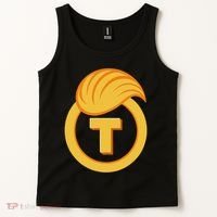 Trump Official Meme Coin Crypto President Tank Top thumb 2