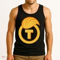 Trump Official Meme Coin Crypto President Tank Top thumb 3