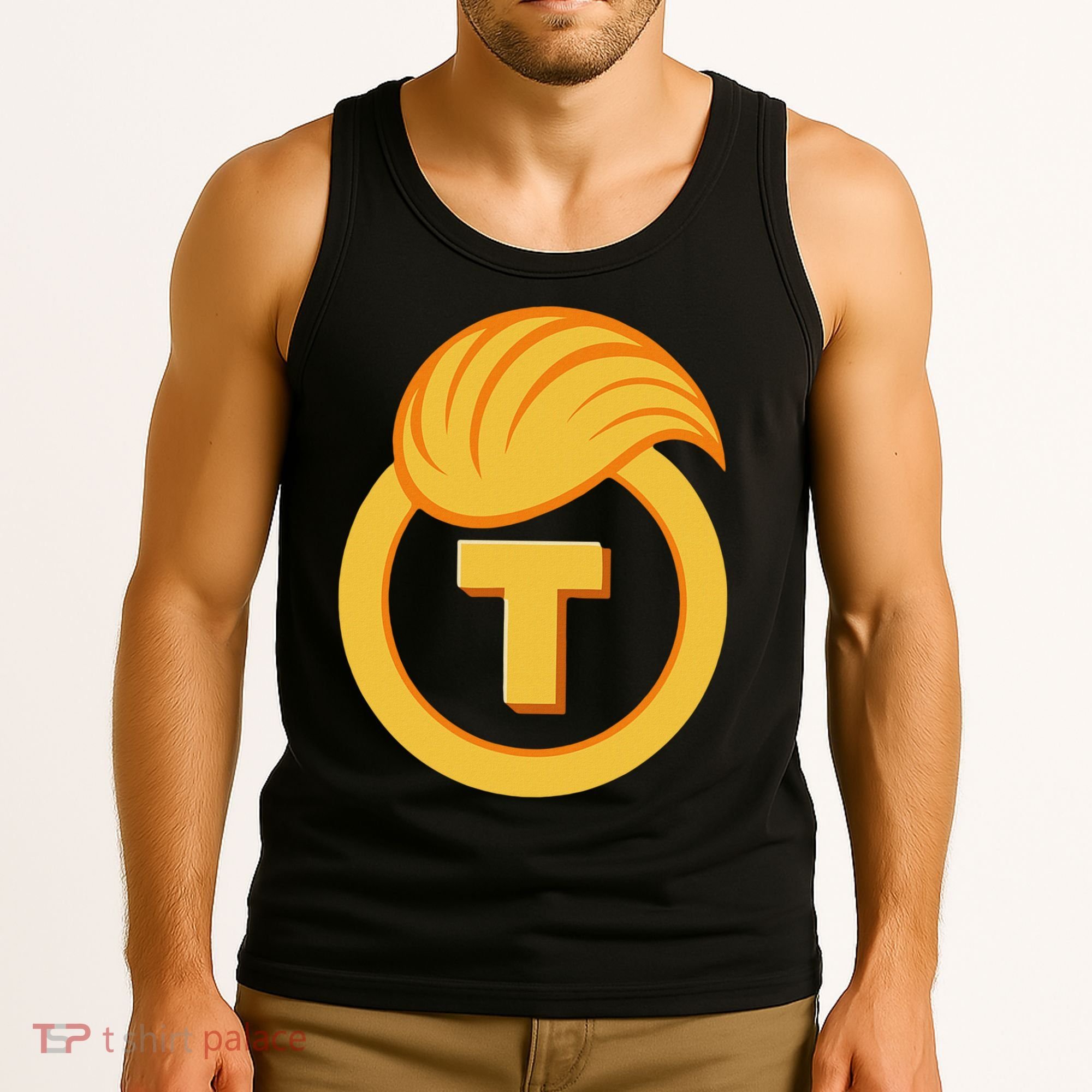 Trump Official Meme Coin Crypto President Tank Top