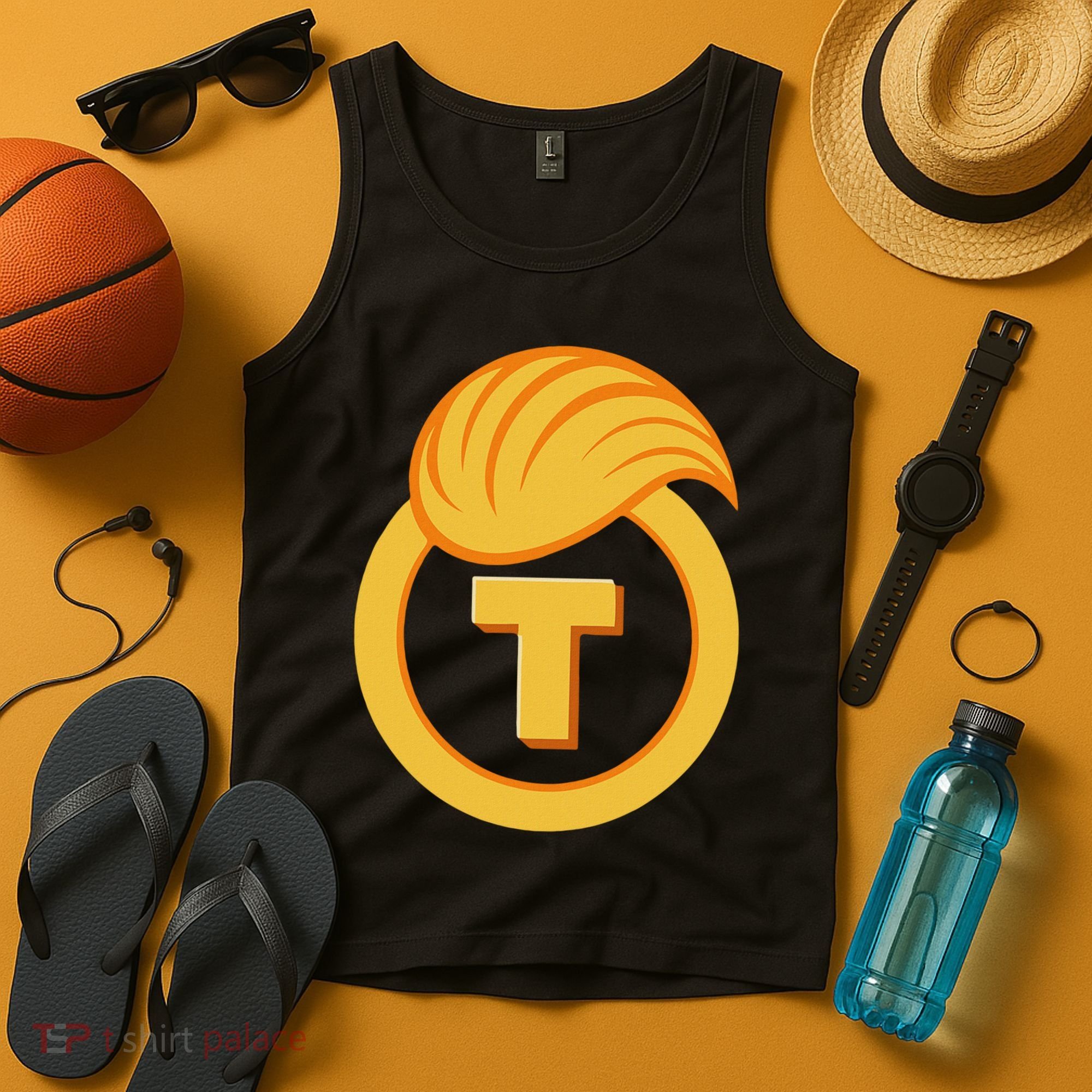 Trump Official Meme Coin Crypto President Tank Top