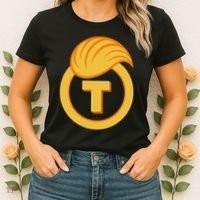 Trump Official Meme Coin Crypto President Women's T-Shirt thumb 2