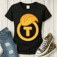 Trump Official Meme Coin Crypto President Women's T-Shirt thumb 3