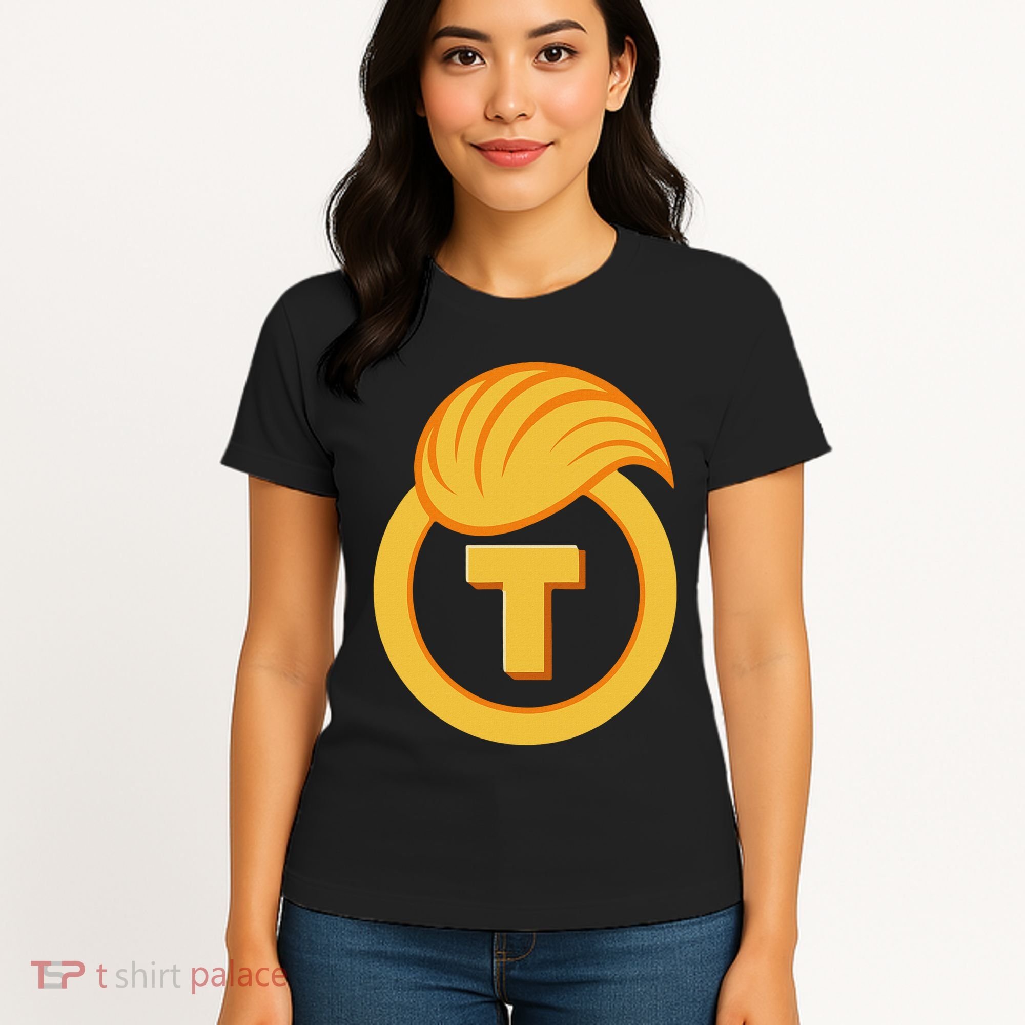 Trump Official Meme Coin Crypto President Women's T-Shirt