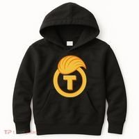 Trump Official Meme Coin Crypto President Kids Hoodie thumb 0