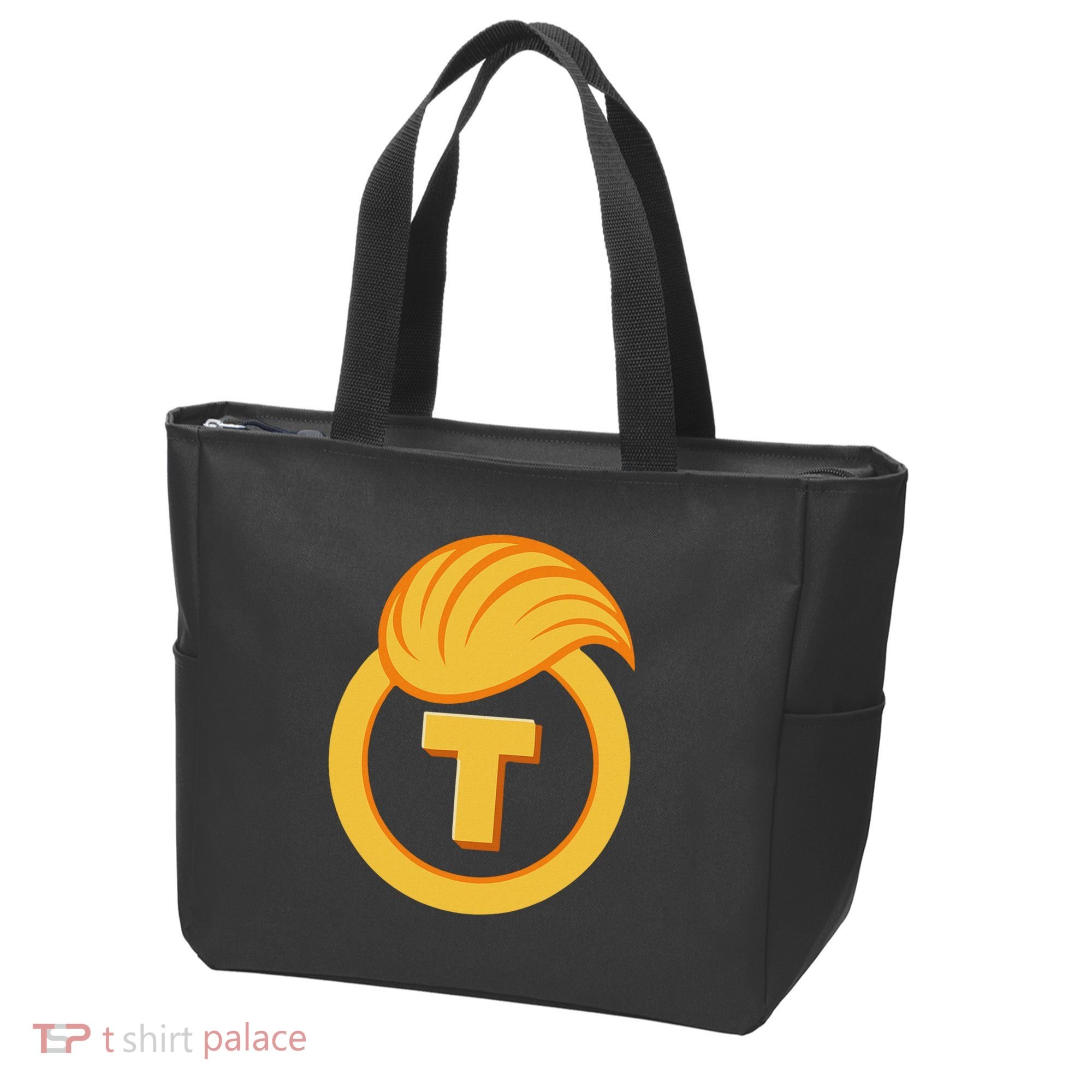 Trump Official Meme Coin Crypto President Tote Bag
