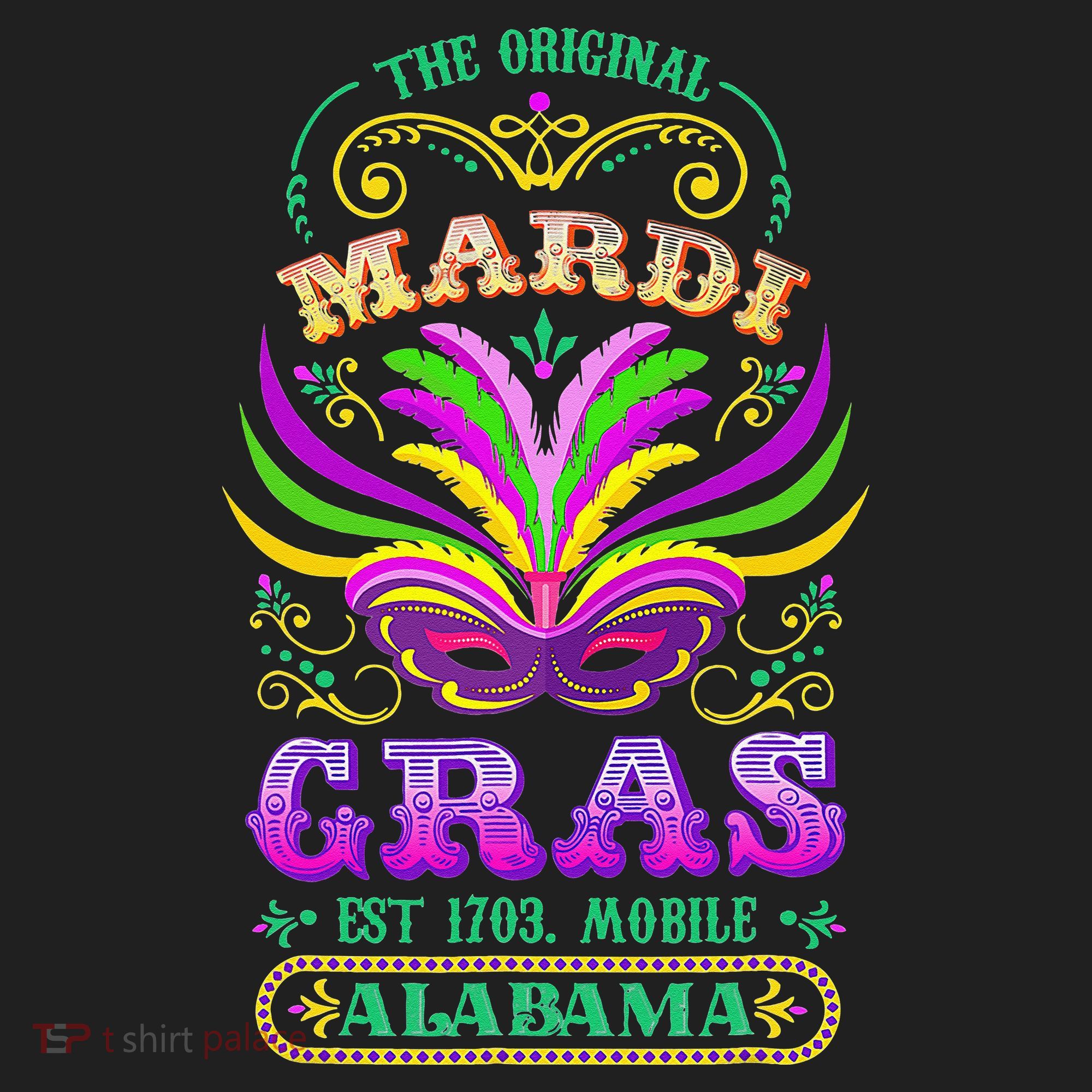 The Original Mardi Gras Mobile Alabama 1703 Beanie