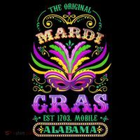 The Original Mardi Gras Mobile Alabama 1703 Women's Hoodie thumb 2