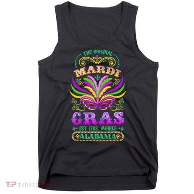 The Original Mardi Gras Mobile Alabama 1703 Tank Top