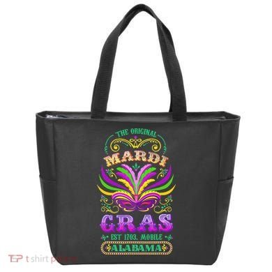 The Original Mardi Gras Mobile Alabama 1703 Tote Bag