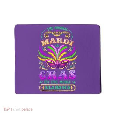 The Original Mardi Gras Mobile Alabama 1703 Mousepad