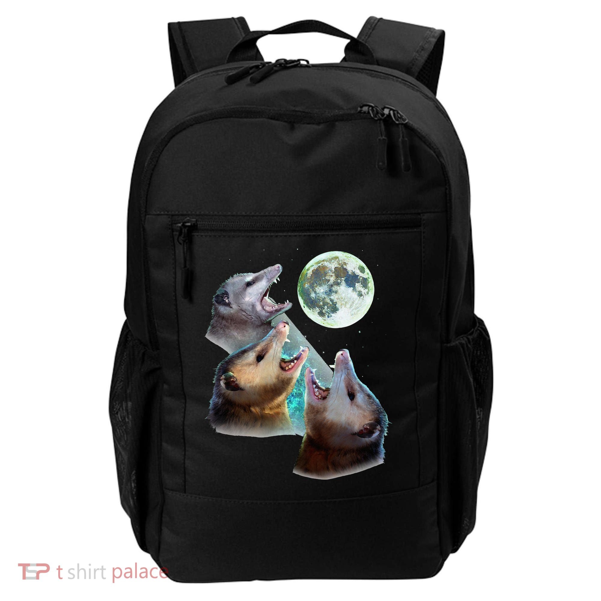 Three Opposum Moon With 3 Possums And Dead Moon Backpack