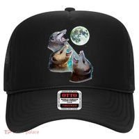 Three Opposum Moon With 3 Possums And Dead Moon Hat thumb 0