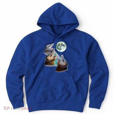 Three Opposum Moon With 3 Possums And Dead Moon Hoodie