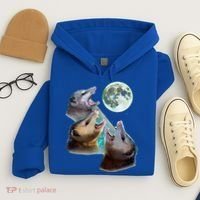 Three Opposum Moon With 3 Possums And Dead Moon Hoodie thumb 4