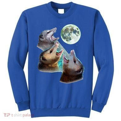 Three Opposum Moon With 3 Possums And Dead Moon Sweatshirt