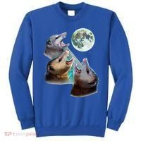 Three Opposum Moon With 3 Possums And Dead Moon Sweatshirt thumb 0