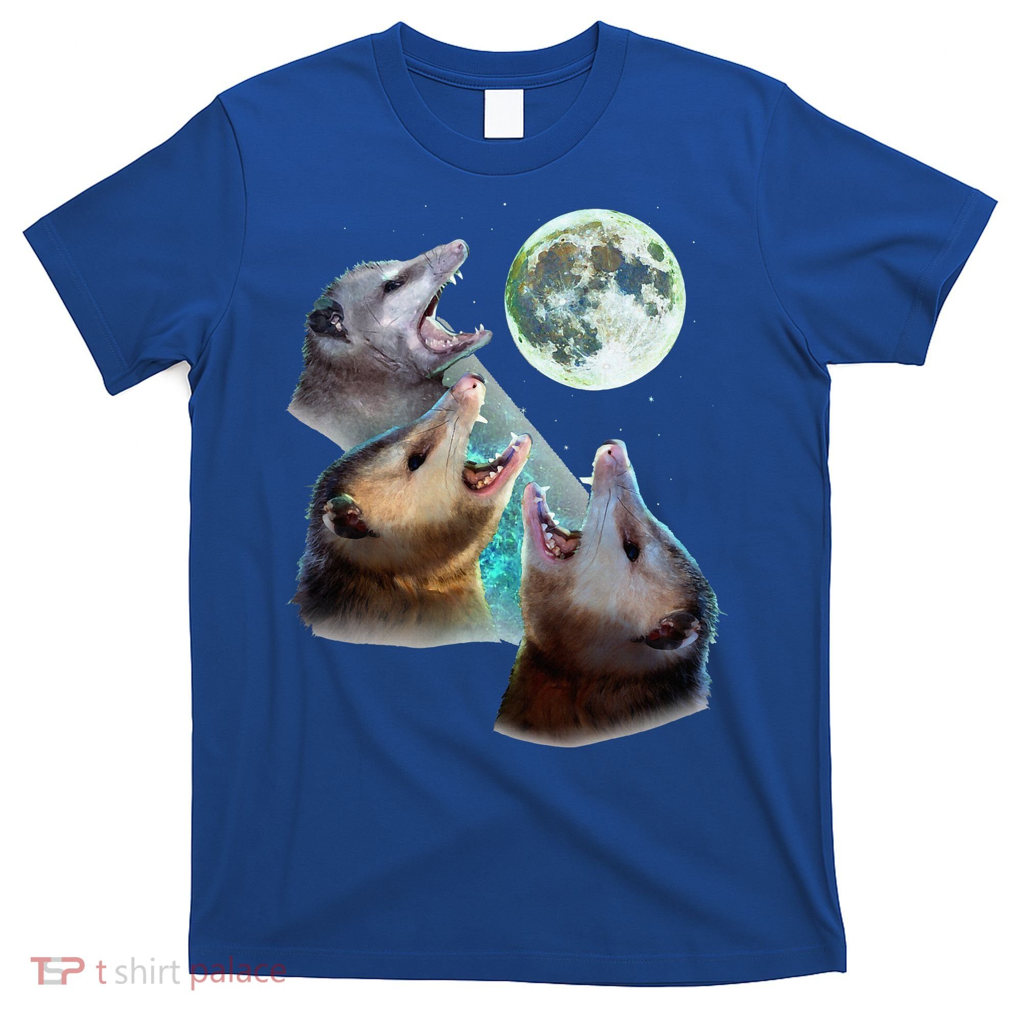 Three Opposum Moon With 3 Possums And Dead Moon T-Shirt