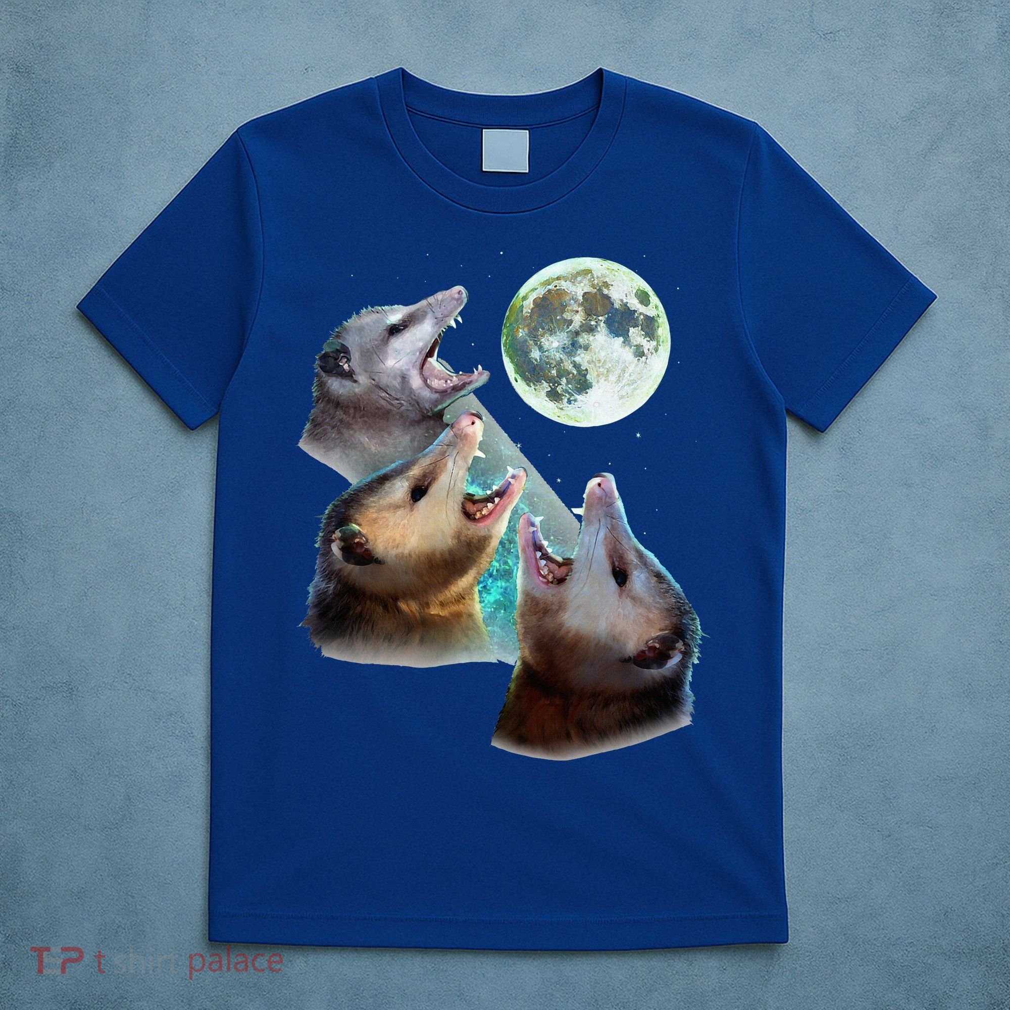 Three Opposum Moon With 3 Possums And Dead Moon T-Shirt
