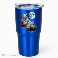 Three Opposum Moon With 3 Possums And Dead Moon Tumbler thumb 0