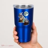Three Opposum Moon With 3 Possums And Dead Moon Tumbler thumb 2