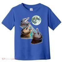 Three Opposum Moon With 3 Possums And Dead Moon Toddler T-Shirt thumb 0