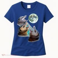 Three Opposum Moon With 3 Possums And Dead Moon Women's T-Shirt thumb 0