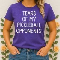 Tears Of My Pickleball Opponents Women's T-Shirt thumb 2