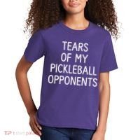 Tears Of My Pickleball Opponents Kids T-Shirt thumb 2