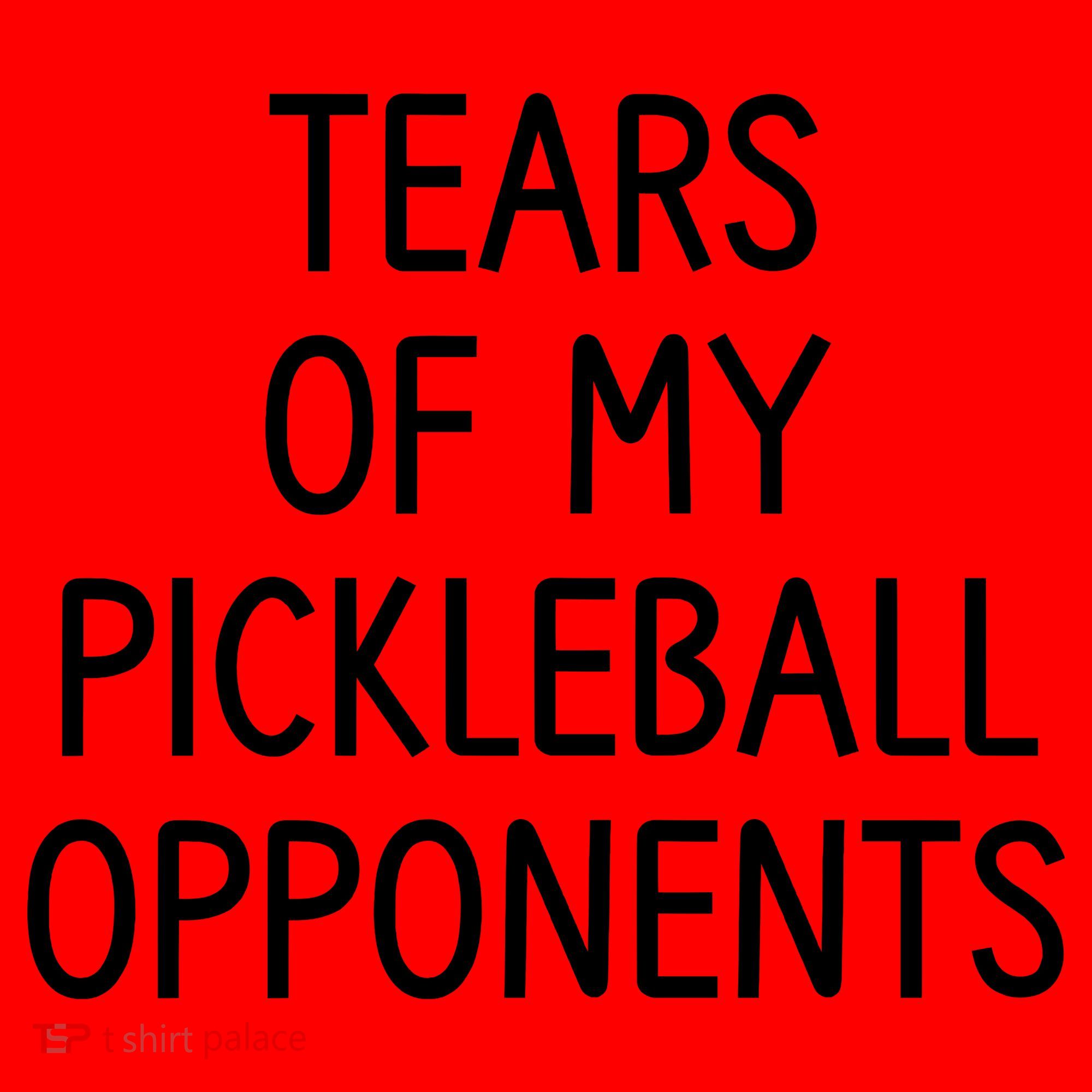 Tears Of My Pickleball Opponents Santa Hat