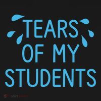 Tears Of My Students Funny Teacher Graduation Meme Teachers Ornament thumb 1