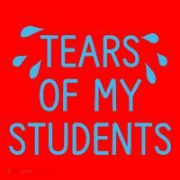 Tears Of My Students Funny Teacher Graduation Meme Teachers Santa Hat thumb 1