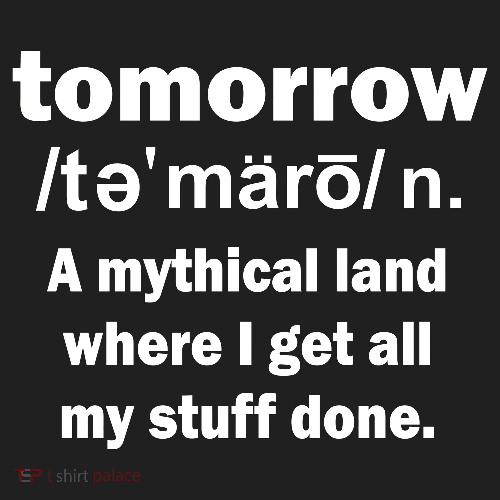 Tomorrow Definition Funny Beanie