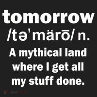Tomorrow Definition Funny Hat thumb 2