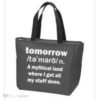 Tomorrow Definition Funny Tote Bag thumb 3