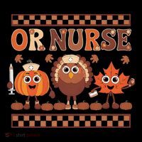 Thanksgiving Or Nurse Fall Pumpkin And Turkey Autumn Check Coffee Mug thumb 5