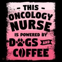 This Oncology Nurse Is Powered By Dogs And Coffee Oncologist Gift Coffee Mug thumb 5